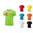 Custom Advertising Polyester Sports T-Shirt | https://www.bestnamebadges.com