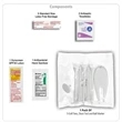 17 Piece Golf Kit Components | https://www.bestnamebadges.com