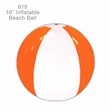 Large 16" / 18" Delightful Inflatable Beach Balls | https://www.bestnamebadges.com