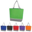 Non-Woven Overtime Tote Bag | https://www.bestnamebadges.com