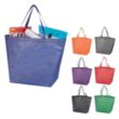 Crosshatch Non-Woven Tote Bag | https://www.bestnamebadges.com