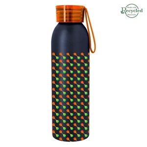 22 Oz. Full Color Darby Recycled Aluminum Bottle | https://www.bestnamebadges.com