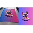 Flannel Blanket Custom Printing | https://www.bestnamebadges.com