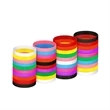 Multi-Color Silicone  Bracelet w/ Custom Imprint | https://www.bestnamebadges.com
