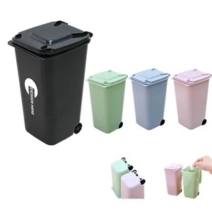 MOQ100 Mini Trash Bin Penholder