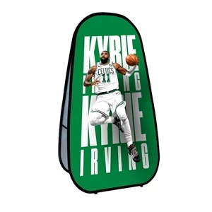 Vertical A - POP UP Standing Banner - Digitally Printed | https://www.bestnamebadges.com