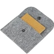 Multi Color Felt Cloth Card Holder | https://www.bestnamebadges.com