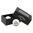 Callaway Supersoft Two Golf Ball Business Card Box | https://www.bestnamebadges.com
