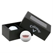 Callaway Chrome Soft Two Golf Ball Business Card Box | https://www.bestnamebadges.com
