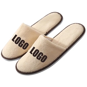 6mm Thickness Coral Fleece Hotel Slippers
