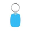 Oval Shaped Silicone Keychain | https://www.bestnamebadges.com