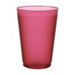12 oz Flex Frosted Plastic Stadium Cup | https://www.bestnamebadges.com