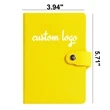 A6 Buckle Can Be Inserted Pen Pu Leather Notebook | https://www.bestnamebadges.com