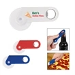 Pizza Cutter With Bottle Opener | https://www.bestnamebadges.com