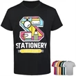 5.3oz Custom Full Color Cotton T-Shirt With DTG Printing | https://www.bestnamebadges.com