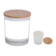 Bamboo Soy Candle With Full Color Label | https://www.bestnamebadges.com