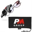 Recycled Sunglasses Pouch | https://www.bestnamebadges.com