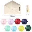 5 Fold Mini Capsule Pocket Compact Travel Umbrella | https://www.bestnamebadges.com