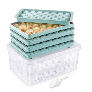 Round Ice Cube Tray- 33X2 PCS
