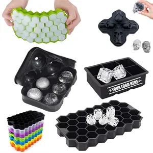 Honeycomb Silicone Ice Mold-37 PCS ICE