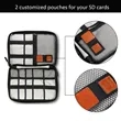 Electronic Cable Organizer Bag | https://www.bestnamebadges.com