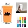16 oz Reusable Plastic Disposable Party Stadium Cup | https://www.bestnamebadges.com