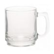 9 oz. Glass Coffee Mugs | https://www.bestnamebadges.com