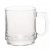 9 oz. Glass Coffee Mugs | https://www.bestnamebadges.com