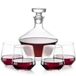 Tucson Decanter & Stemless Wine Set | https://www.bestnamebadges.com