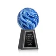 Naples Award on Tall Marble Base | https://www.bestnamebadges.com