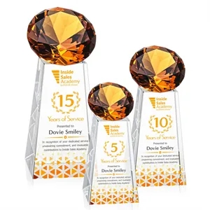 Novita VividPrint™ Award - Amber | https://www.bestnamebadges.com