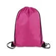 Custom Printed Polyester Drawstring Backpack ( 14" X 18" ) | https://www.bestnamebadges.com