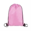 Custom Printed Polyester Drawstring Backpack ( 14" X 18" ) | https://www.bestnamebadges.com