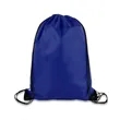 Custom Printed Polyester Drawstring Backpack ( 14" X 18" ) | https://www.bestnamebadges.com