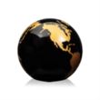 Globe Paperweight - Black | https://www.bestnamebadges.com