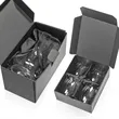 Terrassa Carafe & Reina Stemless Wine | https://www.bestnamebadges.com