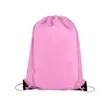 Custom Logo Drawstring Bag With Reinforced Corners | https://www.bestnamebadges.com
