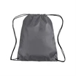 CLASSIC POLYESTER DRAWSTRING BACKPACKS (14" x 16.5") | https://www.bestnamebadges.com