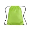 CLASSIC POLYESTER DRAWSTRING BACKPACKS (14" x 16.5") | https://www.bestnamebadges.com