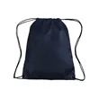 CLASSIC POLYESTER DRAWSTRING BACKPACKS (14" x 16.5") | https://www.bestnamebadges.com