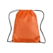 CLASSIC POLYESTER DRAWSTRING BACKPACKS (14" x 16.5") | https://www.bestnamebadges.com