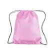 CLASSIC POLYESTER DRAWSTRING BACKPACKS (14" x 16.5") | https://www.bestnamebadges.com