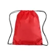 CLASSIC POLYESTER DRAWSTRING BACKPACKS (14" x 16.5") | https://www.bestnamebadges.com