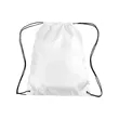 CLASSIC POLYESTER DRAWSTRING BACKPACKS (14" x 16.5") | https://www.bestnamebadges.com