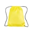 CLASSIC POLYESTER DRAWSTRING BACKPACKS (14" x 16.5") | https://www.bestnamebadges.com