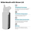 32oz Stainless Steel Reusable Water Bottle | https://www.bestnamebadges.com
