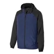 Sport-Tek® Hooded Wind Jacket W/ Colorblock Raglan Design | https://www.bestnamebadges.com