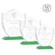 Scudo Shield Award - Green | https://www.bestnamebadges.com