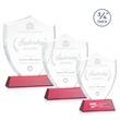Scudo Shield Award on Newhaven - Red | https://www.bestnamebadges.com