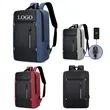 School Backpack Laptop Bookbag With USB For Business Travel | https://www.bestnamebadges.com
